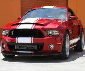 Puzzle Ford Mustang Shelby GT500 Super Snake